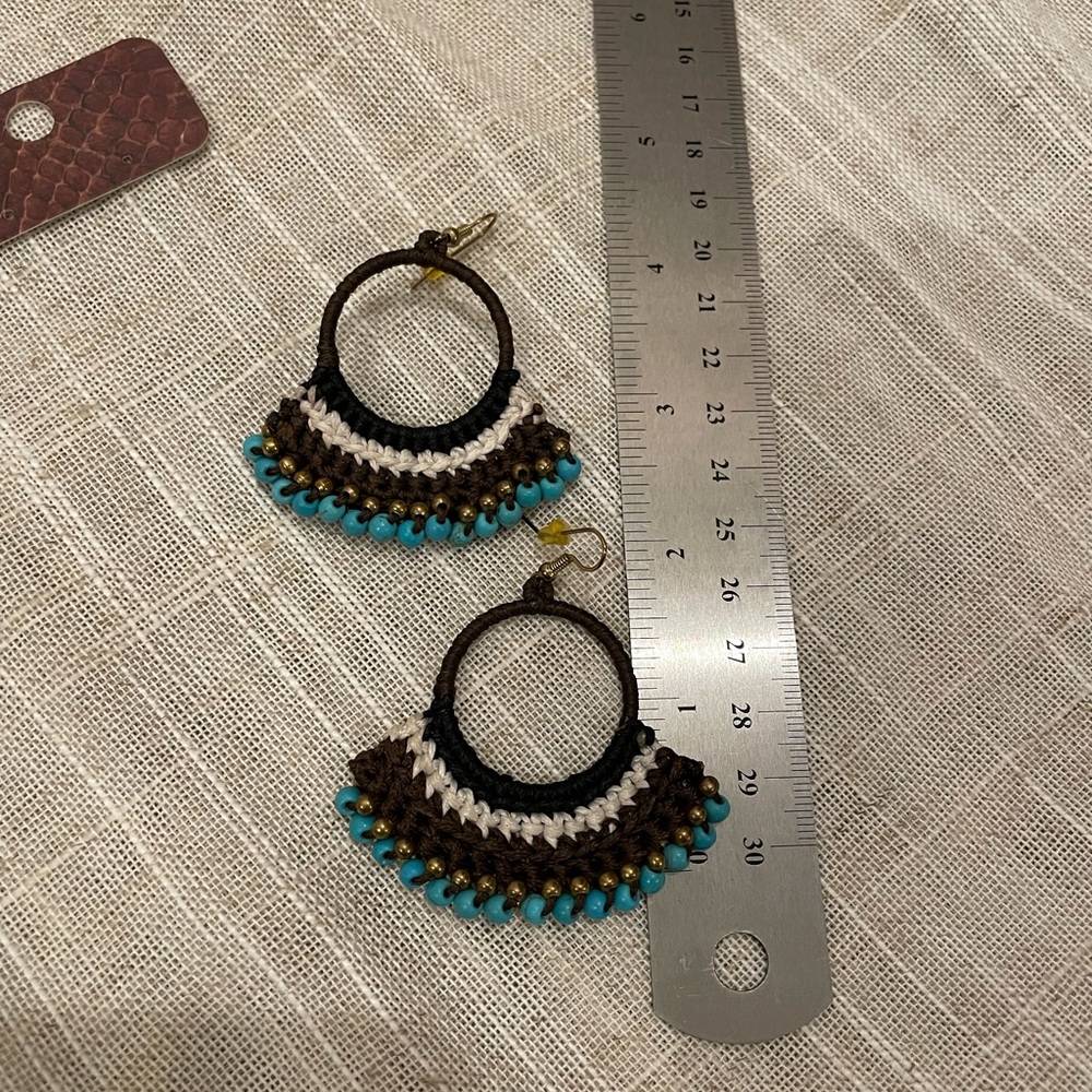 Macrame earrings